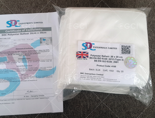 SDC標準滌綸補重織物